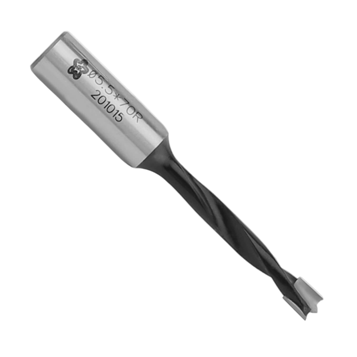 Utoolmart Brad Point Drill Bits for Wood 5.5mm x 70mm Forward Turning HSS for Woodworking Carpentry Drilling Tool 1pcs