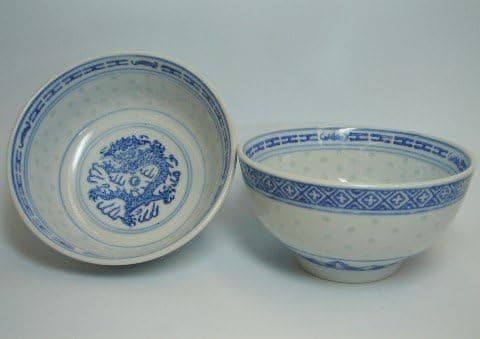 2 of Porcelain Soup Bowsl
