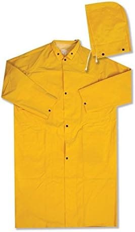 ERB 14360 4148 PVC Raincoat, Yellow, Medium