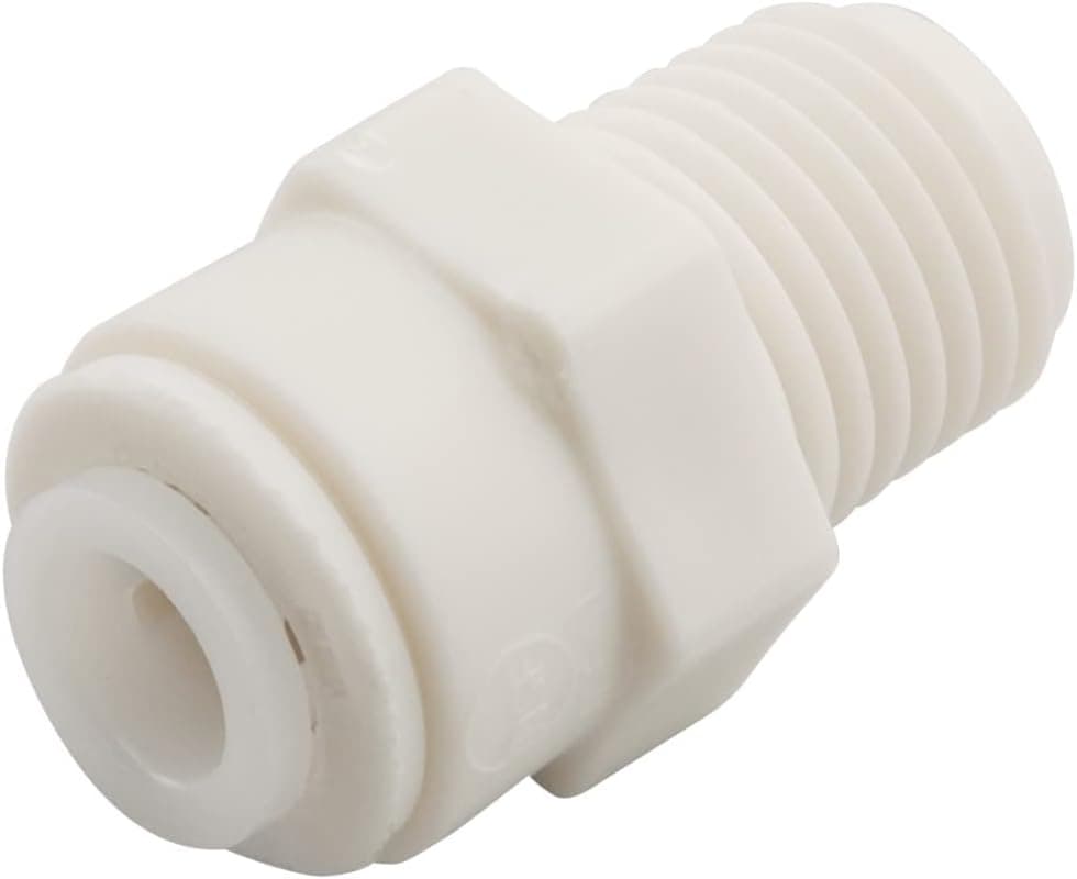 Watts 17103005, (PL-3005) AquaLock 1/4" Push Male Adapter, Plastic