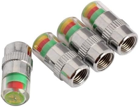Car Auto Bike Tire Air Pressure Valve Stem Caps Sensor Indicator Alert