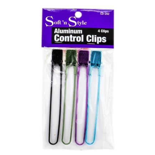 Soft & Style - Aluminum Control Clips - 4 Clips