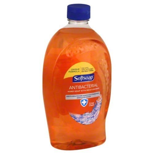 Softsoap Antibacterial Hand Soap, Crisp Clean, 32 Ounce Refill, 2 Pack