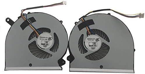 GAOCHENG Laptop CPU GPU Fan for Gigabyte Aero 15 15X CPU+GPU Cooling Fan R+L BS5005HS-U2M BS5005HS-U2N AERO 14 RP65SA U2M U2N