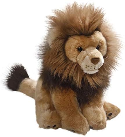 Carl Dick Lion Male 12 inches, 30cm, Plush Toy, Soft Toy, Stuffed Animal 3295