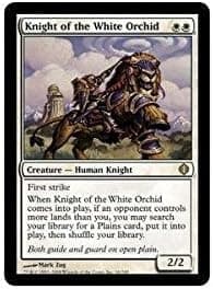 Magic The Gathering - Knight of The White Orchid - Shards of Alara