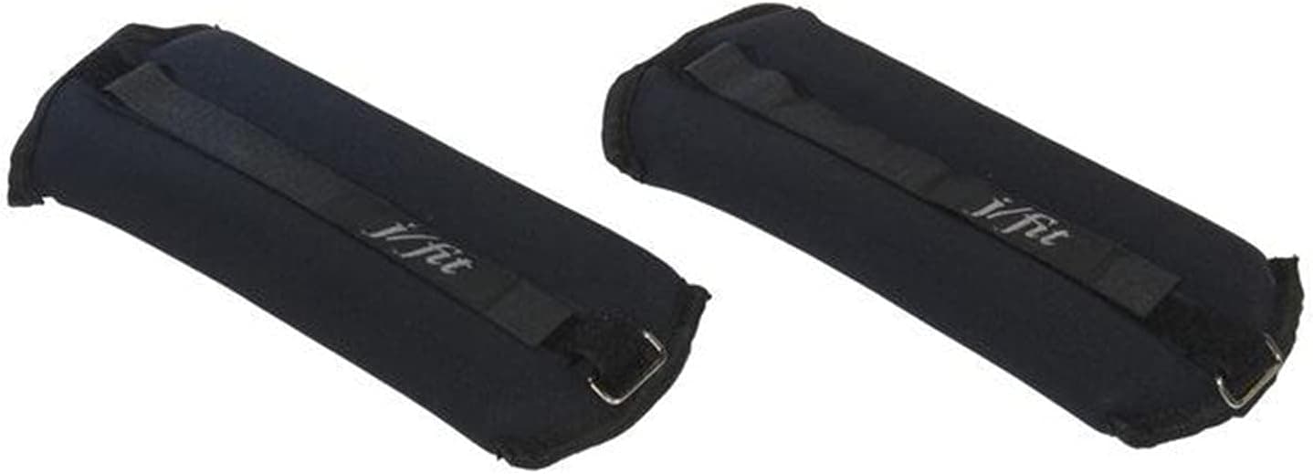 JFIT Ergonomic Neoprene Ankle Weights (2.5LB Each)
