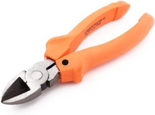Topzone 8" inch Heavy Duty Professional Wire Cutter Cutting Pliers with Comfort Grip Handles