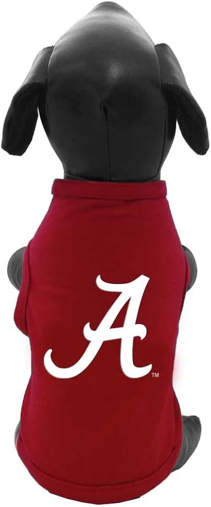 NCAA Alabama Crimson Tide Cotton Lycra Dog Tank Top