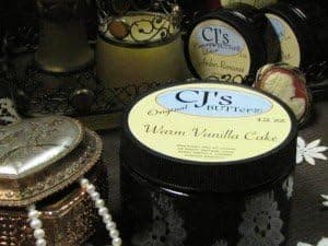 CJ's BUTTer Tub o' BUTTer - Warm Vanilla Cake