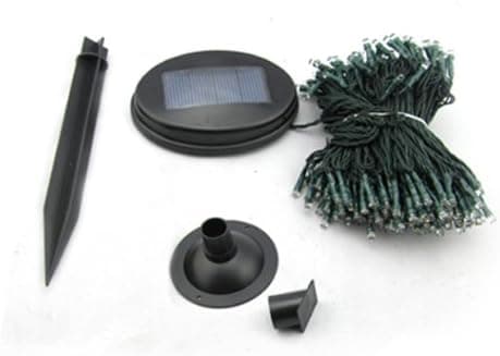 Liroyal 100 LED Warm White LED Solar String Fairy Christmas Garden Lights