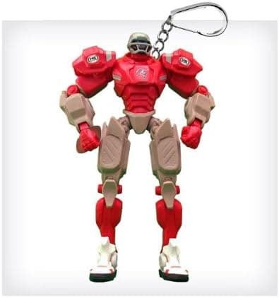 Tampa Bay Buccaneers 3" Team Cleatus FOX Robot NFL Football Key Chain Version 2.0