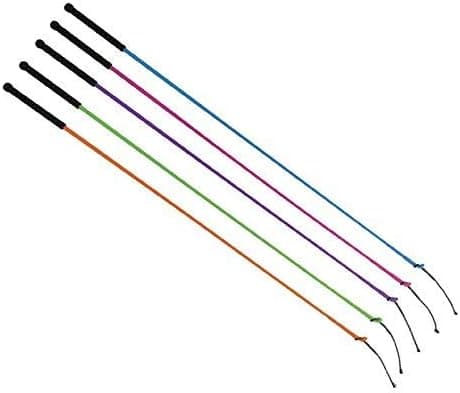 Weaver Leather Pig Whip with Replaceable Popper - Red