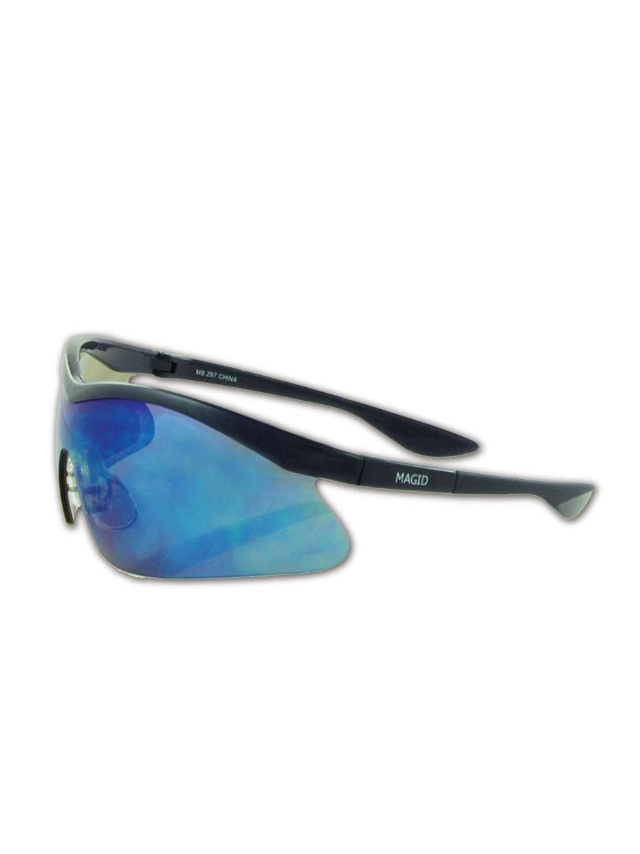 MAGID Y70BLBM Gemstone Zircon Y70 Protective Eyewear, Polycarbonate , Standard, Blue