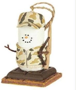 Midwest Gloves 3" S'Mores Camouflage Hunter Christmas Ornament