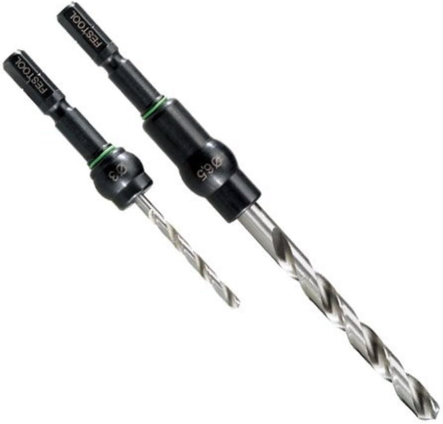 Festool 493426 Centrotec HSS Spiral Drill Bit Set With Reusable Shank, 5.5mm