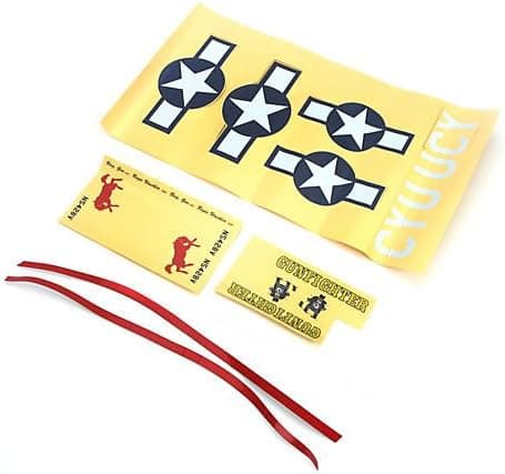 ParkZone Decal Sheet P-51D Mustang BL PKZ1802