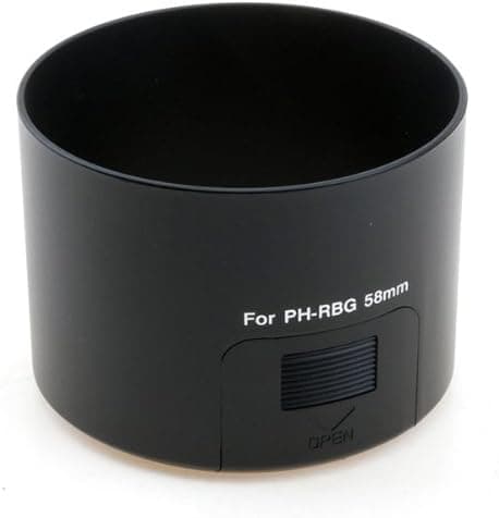Pixco PH-RBG 58mm Lens Hood Black for Pentax SMCP-DA 55-300mm f/4-5.8 ED