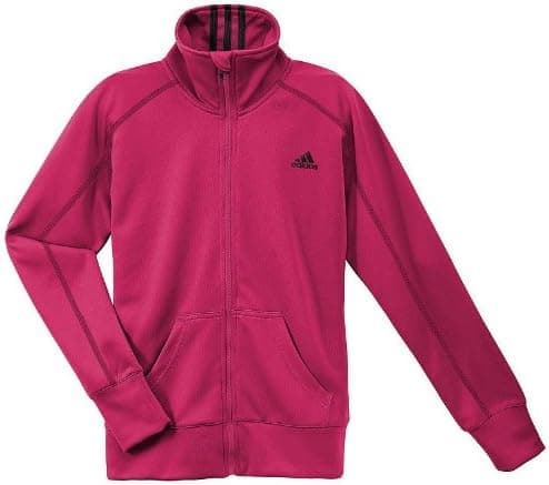 Adidas Youth Big Girls Game Day Knit Jacket (Small (7/8))