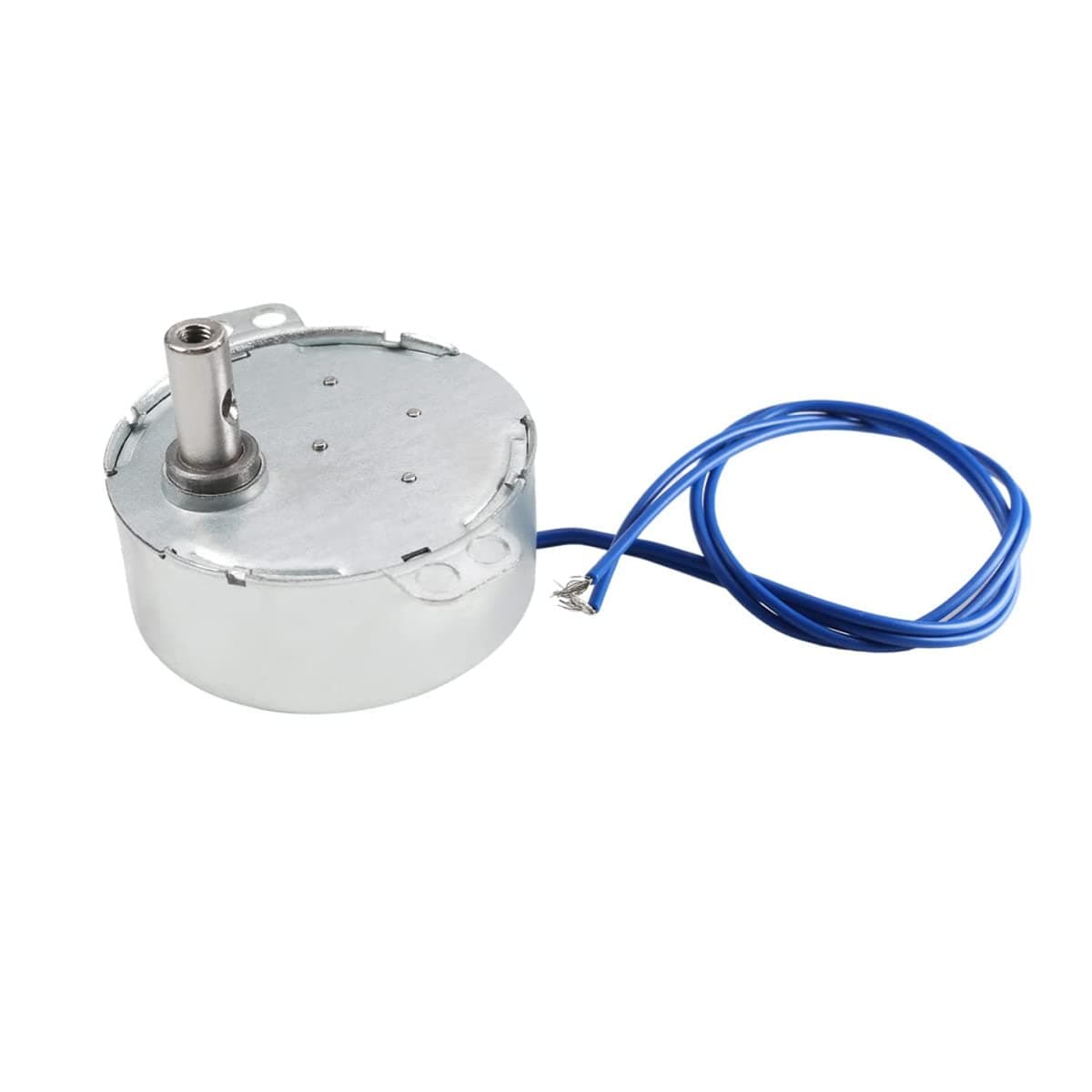 Fielect Synchronous Motor AC 110V 15-18RPM Turntable Motor CCW Direction 4W TYC-50 Horizontal Hole Tapping Shaft