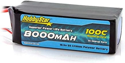 HobbyStar 8000mAh 18.5V, 5S 100C LiPo Battery