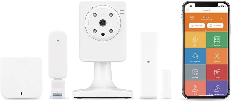 Home8 ActionView Window & Door Security Alarm System (1-cam) with Live Video & Smartphone Control