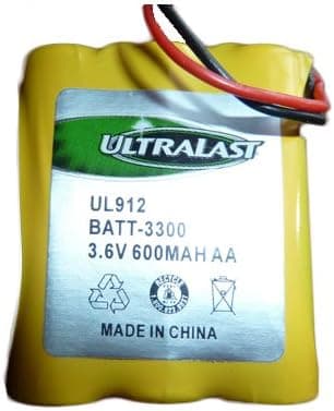 AT&T 9350 Cordless Phone Battery Ni-CD 3 AA W/JST, 3.6 Volt, 800 mAh - Ultra Hi-Capacity - Replacement for AT&T, Panasonic, VTech 80-5071-00-00, RadioShack 23-298 Rechargeable Battery