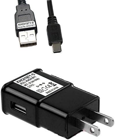 KHOI1971 ® Wall Charger Adapter + USB Cable Cord for Kodak PIXPRO AZ521 AZ522 Digital Camera