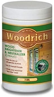 Wood Brightener & Wood Neutralizer for Wood Decks, Wood Fences, Wood Siding, and Log Cabins - Citralic - Woodrich Brand - Covers up to 750 Square Feet - Safe to use on All Types of Wood - Easy to Use