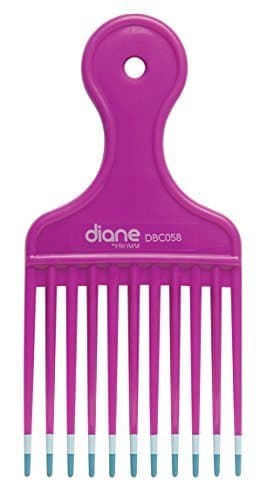 Diane Mebco Double Dipped Medium 6 Inch Lift Comb Pik 1 piece