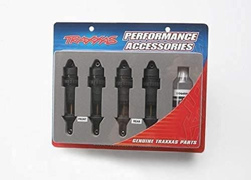 Traxxas 5460X Shocks - Teflon-Coated Bodies With TiN Shafts