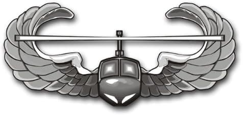US Army 3.8" Air Assault Wings Decal Sticker