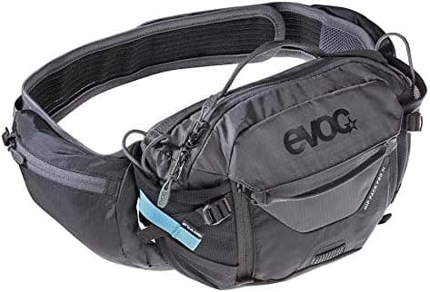 EVOC, Hip Pack Pro 3 Hydration Waist Pack - Hydro Pack for Biking, Hiking, Climbing, Running, Exercising - Holds 1.5L Bladder and 2 Water Bottles (not included)