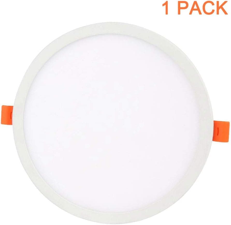 6W LED Downlight, Round Adjustable Cut Hole Diameter (Neutral White)4000K 1Pack