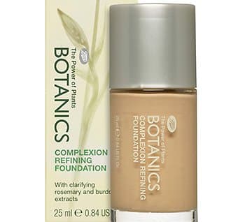Boots Botanics Complexion Refining Foundation, Saffron .84 fl oz (25 ml)