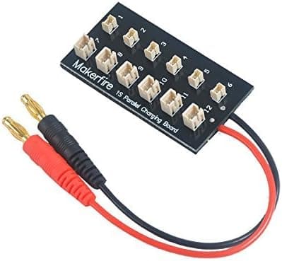 Makerfire Lipo Battery 1S Charging Board Micro JST 1.25 and JST-PH 2.0 Plug mCX mCPX for Blade Tiny Whoop Drone