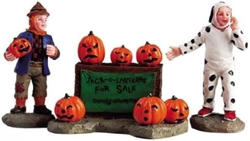 Lemax Spooky Town Jack-o-lantern Sales #52104