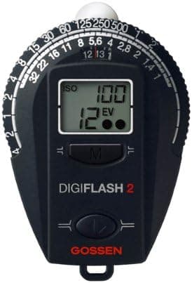 Gossen GO 4007-2 Digiflash Light Meter 2 (Black)