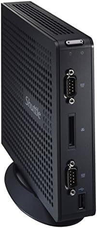 Shuttle Intel Atom D2550 1.86GHz Intel NM10 DDR3 A&V&GbE 40W Slim PC Barebones System XS36VL
