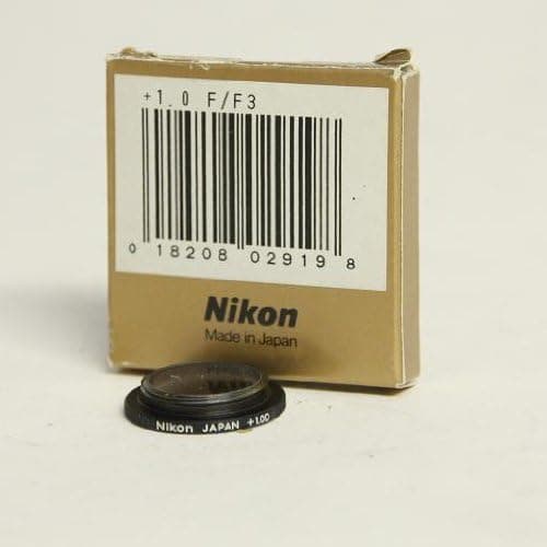Corrective Eyepiece Lens: +1.0 for F3 (with DE-2), F3AF, F2