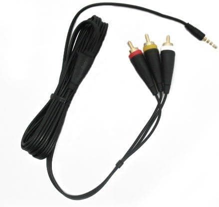 Samsung 3.5mm to RCA TV Out Cable for Samsung Galaxy S