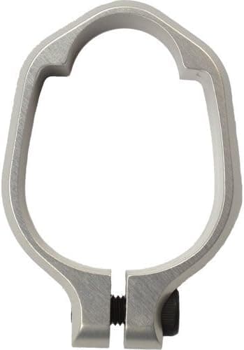Ruger 10/22 Band Clamp CNC Machined 7075 Aluminum Anodized (Silver)
