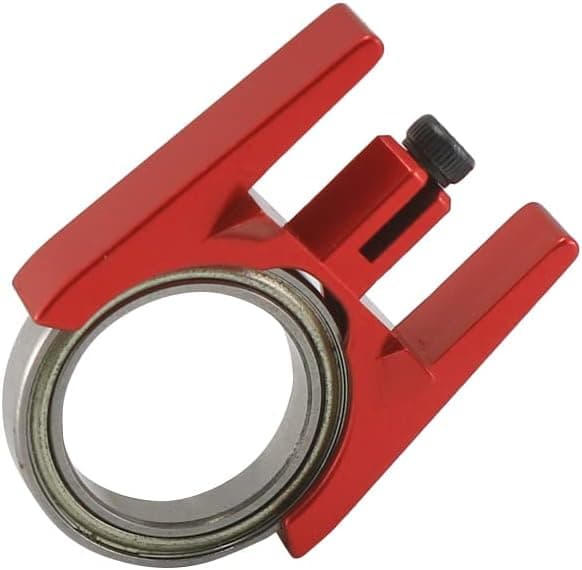 Alloy Center Driveshaft High Speed Support Set for 1-10 ARRMA 3S 4S BLX Mega550 Upgrade Parts (Red)