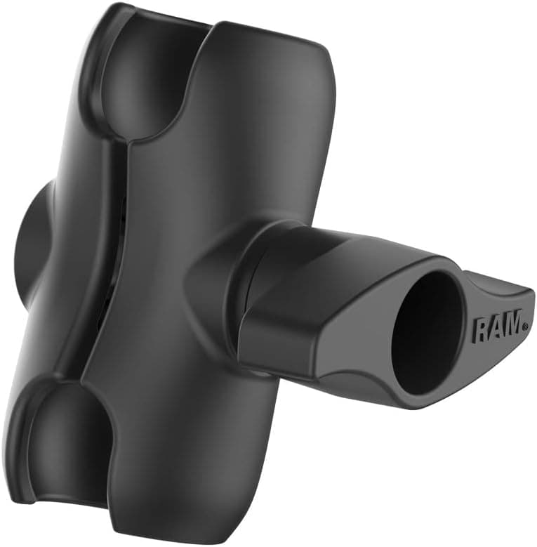 Ram Mount Double Socket D Short Arm, Black
