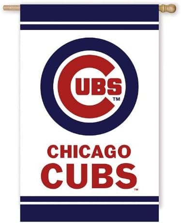 MLB Fiber Optic Flag MLB Team: Chicago Cubs