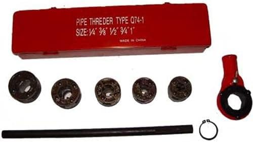 American Tool 5 Pc Ratchet Pipe Threader Set