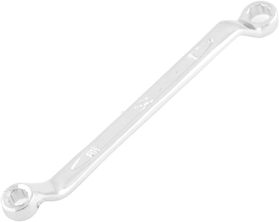 uxcell 5.5mm 7mm Double End Offset 12 Point Box Ended Wrench Spanner