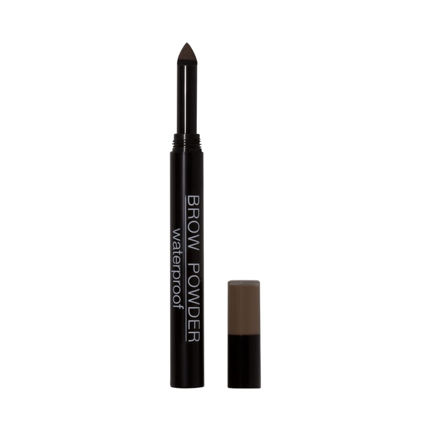 Nouba Waterproof Brown Brow Powder Pencil - Long Lasting Eyebrow Definer Compact Stick Eye Shadow For Sculpting, Defined, Buildable Eyebrows (Color 1)