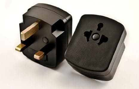 WTP US USA EU To United Kingdom Plug Adapter Converter British Style UK, Ireland, Scotland, Africa