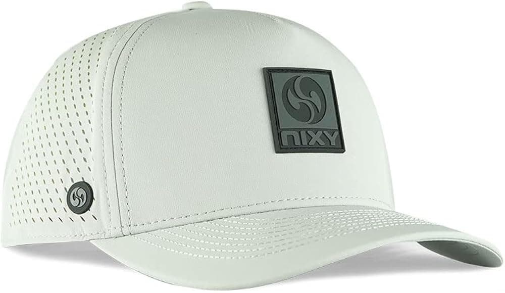 NIXY Premium Waterproof Trucker Cap - Lightweight, Breathable, Adjustable Strap, Moisture Absorbing Sweatband, Durable Shape